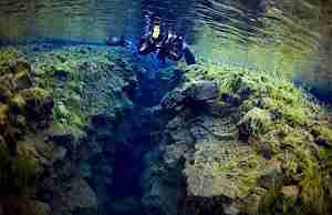 Разлом Силфра - стык континентов