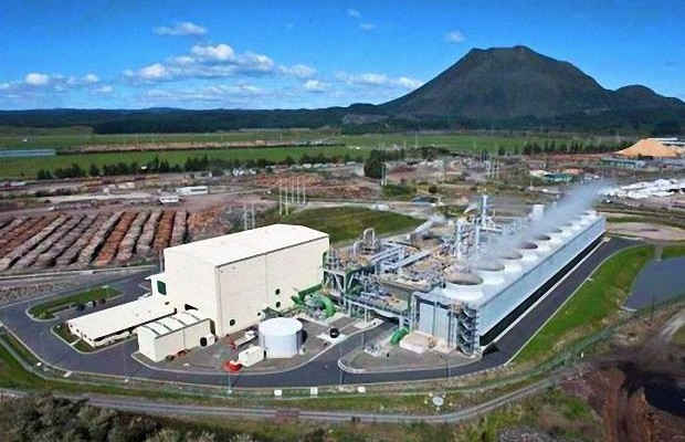 Геотермальная электростанция в Новой Зеландии