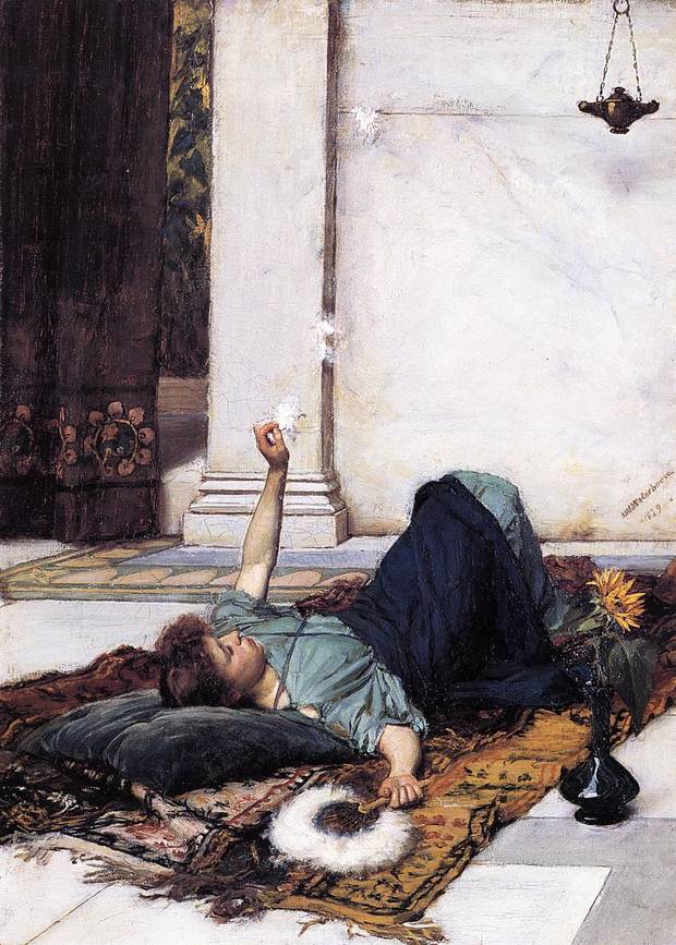 Картина маслом John William Waterhouse Dolce Far Niente